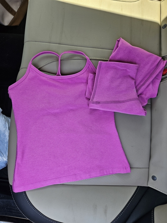 Beyond Yoga Tops - 🎀 Sunset Violet Heather Tank & Capri SET! 🎀